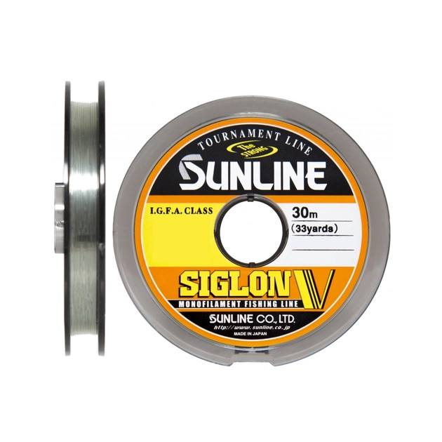 Волосінь Sunline Siglon V 30м #0.6/0,128мм 1,5кг (1658.04.88) - изображение 1