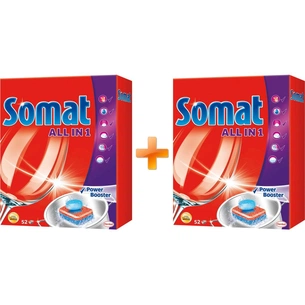 Таблетки для посудомийних машин Somat All in 1 Duo (48) (9000101045161) зображення 1