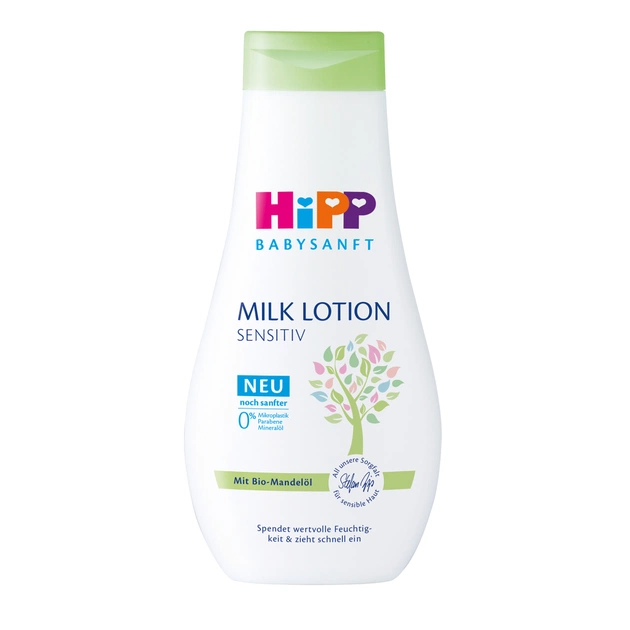 Детское молочко HiPP Babysanft Babysanft Нежное увлажняющее 350 мл (9062300138419/4062300419421) - изображение 1