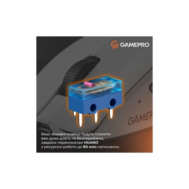 Мишка GamePro Genesis Avenger Wireless/Bluetooth/USB White (GM096W) - picture 11