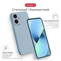 Чохол до мобільного телефона Intaleo SoftShell Moto G55 Light Blue (1283126632372) - зменшене зображення 4