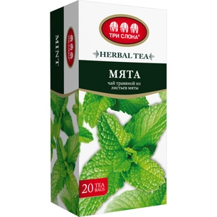 Чай Три Слона "Мята" 20х1 г (ts.14726) изображение 1