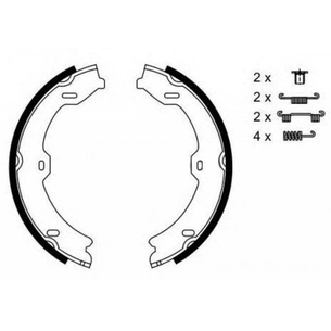 Гальмівні колодки Bosch 0 986 487 724 зображення 1
