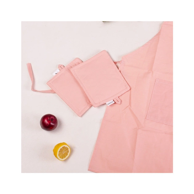 Фартух MirSon Набір 14-1312 Domiano бязь дві прихватки + дві рукавички-прихватки + фартух (2200006752660) - picture 4