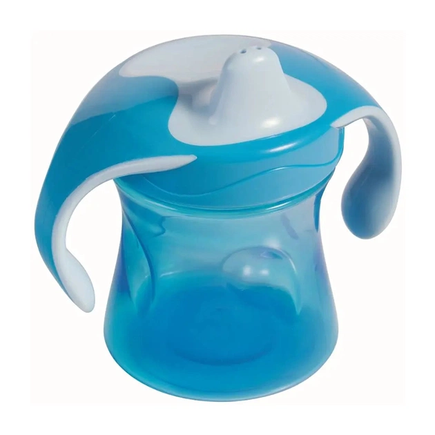 Поильник-непроливайка Baby-Nova з ручками блакитна 220 м (3966044) - изображение 1