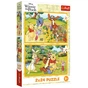 Пазл Trefl Disney Winnie the Pooh День в саду 2х24 элемента (5900511344363) - уменьшенное изображение 1