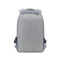 Рюкзак для ноутбука RivaCase 15.6" 7562 Anti-theft, water-repellent, Grey / Dark Blue (7562Grey/DarkBlue) - зменшене зображення 3
