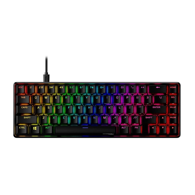 Клавіатура HyperX Alloy Origins 65 HX Red USB UA Black (4P5D6AA) - изображение 1