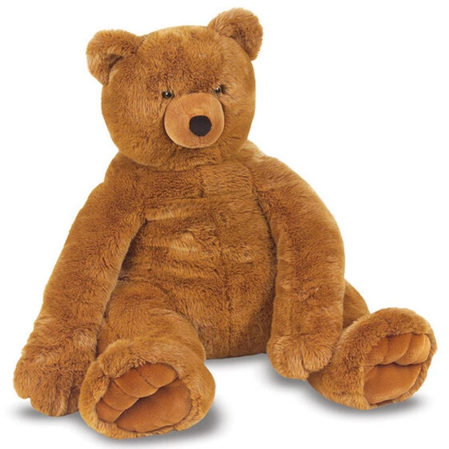 М'яка іграшка Melissa&Doug Великий плюшевий ведмедик, коричневий, 76 см (MD12138) - изображение 1