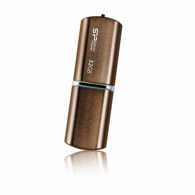 USB флеш накопичувач Silicon Power 32Gb LuxMini 720 Bronze (SP032GBUF2720V1Z) - изображение 1