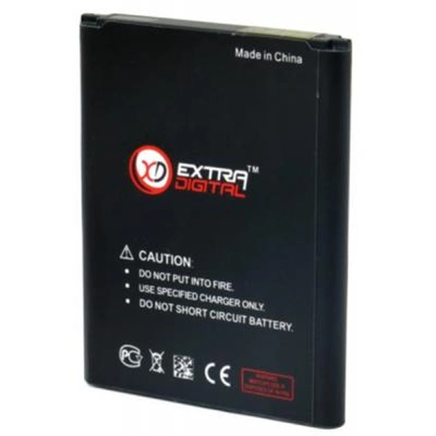 Акумуляторна батарея Extradigital Samsung GT-i8260 Galaxy Core (1800 mAh) (BMS6299) - picture 3