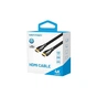 Кабель мультимедійний HDMI M to HDMI M 0.5m V2.0 4K60Hz braided zinc alloy black Vention (ALMBD) - зменшене зображення 3