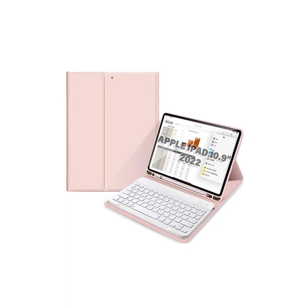 Чохол до планшета BeCover Keyboard Apple iPad 10.9" 2022 Pink (711142) - изображение 1