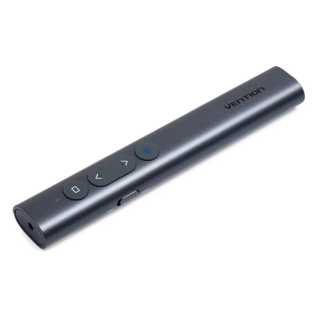 Презентер Vention PowerPoint Clicker with Red Laser Pointer Gray (KQIH0) - зображення 1