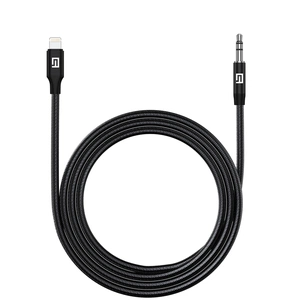 Кабель мультимедійний Lightning to 3.5mm M 1.0m black Armorstandart (ARM76889) зображення 1