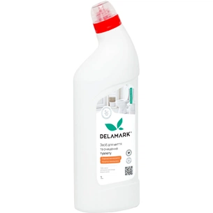 Засіб для чищення унітазу DeLaMark Жасмин та квітка апельсину 1 л (4820152333759) зображення 1