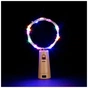 Гірлянда ColorWay пробка для пляшки на батарейках LED 20/2М (5шт/уп) кольорова (CW-GC-20L2BMC) - зменшене зображення 3