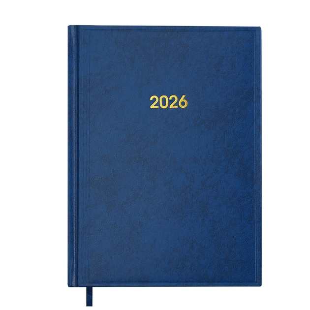 Тижневик Buromax датований 2026 BASE А5 синій (BM.2108-02) - зображення 1