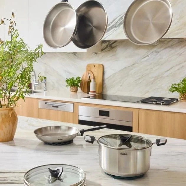Сковорода Tefal Emotion+ Stainless Steel 28 см (E3350645) - зображення 1