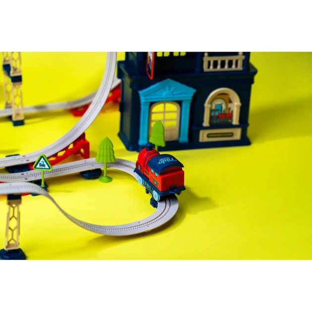 Железная дорога Otamanko Храбрый паровозик трюковая железная дорога 173 детали (89955) - изображение 3