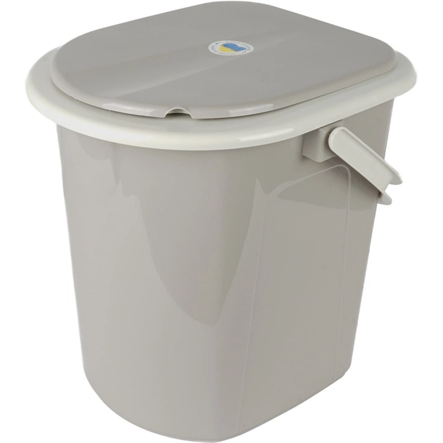 Відро-туалет Алеана Какао/біла троянда 22 л (алн 171096/какао/біла роза) - picture 3