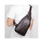Сумка Vintage Чоловіча через плече Коричнева (14952) - зменшене зображення 10