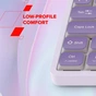 Клавіатура Canyon OnType 10 TKL Mechanical Silent Low-profile USB UA Pink (CNS-HKB10P) - зменшене зображення 6