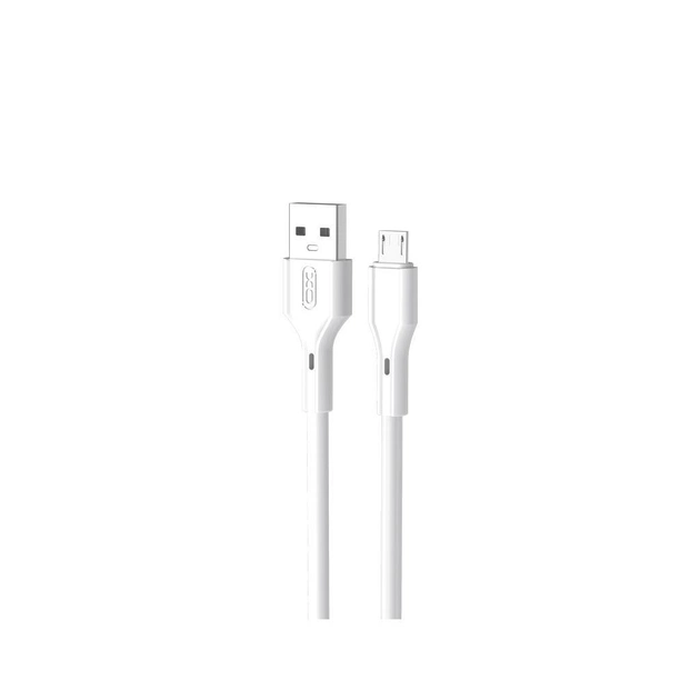 Дата кабель USB 2.0 AM to Micro 5P 1.0m 2.4A XO (CB-23UM) - изображение 1