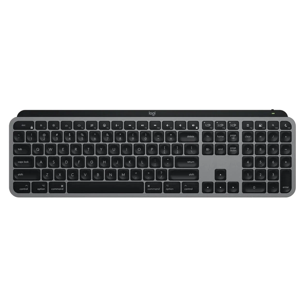 Клавіатура Logitech MX Keys S для MAC Bluetooth/Wireless UA Space Grey (920-011637) - зображення 1