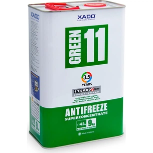 Антифриз Xado Green 11 4 л (XA 50304) зображення 1