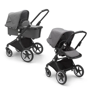 Коляска Bugaboo 2 в 1 Lynx Black/Grey Melange (230343GM01) зображення 1