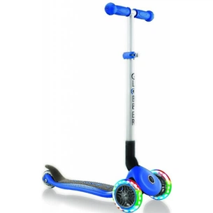 Самокат Globber Primo foldable lights синій з підсвічуванням (432-100-2) зображення 1