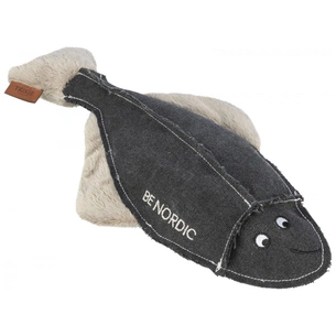 Іграшка для собак Trixie BE NORDIC Камбала Хаджо зі звуком 35 см сіра (4047974360613) зображення 1