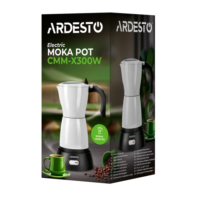 Гейзерна кавоварка Ardesto CMM-X300W - picture 8