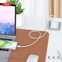 Дата кабель USB-C to USB-C 1.0m 60W White XO (XO-NB-Q259-WH) - зменшене зображення 7