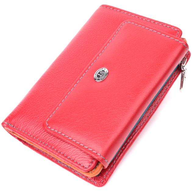 Кошелек ST Leather Из натуральной кожи Красный (22503) - изображение 1