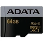Карта пам'яті ADATA 64GB microSD class 10 UHS-I U3 V30 Premier Pro (AUSDX64GUI3V30S-RA1) - зменшене зображення 2