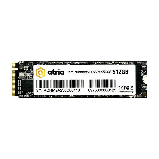 Накопитель SSD M.2 2280 512GB X500S ATRIA (ATNVMX500S/512) - изображение 1
