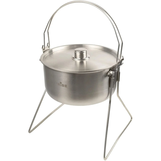 Котел туристичний Tribe Fire Pot 5,4 л сталевий (T-FH-0006-metal) - picture 1