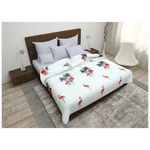 Постільна білизна MirSon Бязь Premium 17-0268 Garland Сімейний (2200002110402) зображення 1
