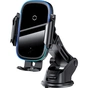 Універсальний автотримач Baseus Light Electric Holder Black (WXHW03-01) - уменьшенное изображение 4