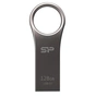 USB флеш накопичувач Silicon Power 128GB Jewel J80 Titanium USB 3.0 (SP128GBUF3J80V1T) - зменшене зображення 1