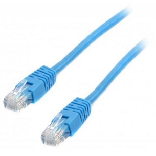 Патч-корд 0.5м UTP cat 6 CCA blue Cablexpert (PP6U-0.5M/B) зображення 1
