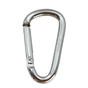 Карабін туристичний Tramp Набір 10 шт без муфти 6 cм Silver (UTRA-300-silver) - зменшене зображення 1