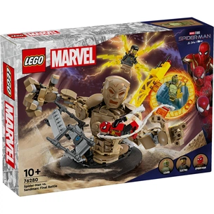 Конструктор LEGO Super Heroes Людина-Павук vs. Піщана людина: Вирішальна битва 347 деталей (76280) зображення 1