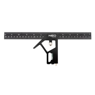 Косинець Neo Tools алюміній, 30 см, рукоятка з високою точністю нахилу (72-127) зображення 1