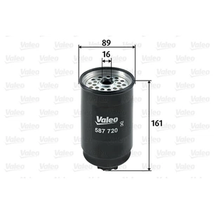 Фільтр паливний Valeo 587720 зображення 1