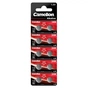 Батарейка Camelion AG8 / LR55 / LE1120 / 391 Alkaline * 10 (AG8-BP10) - зменшене зображення 1