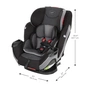 Автокрісло Evenflo Symphony Sport - Olympus Freeflow (032884201846) - зменшене зображення 11