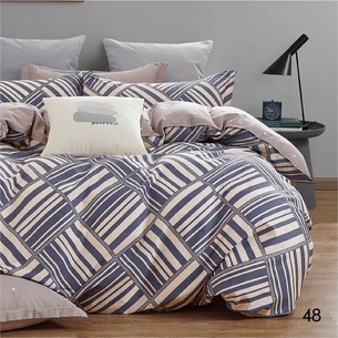 Постільна білизна Isleep двоспальна Сатин Twill 48 (48_dv_Isleep) зображення 1